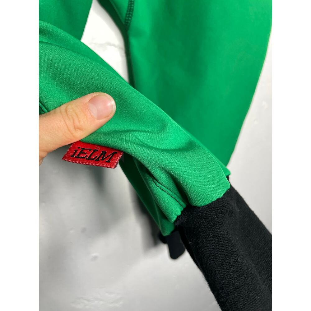 iELM Waterproof Softshell Avocado Green Size 98 2-3 years Hooded - Picture 2 of 9